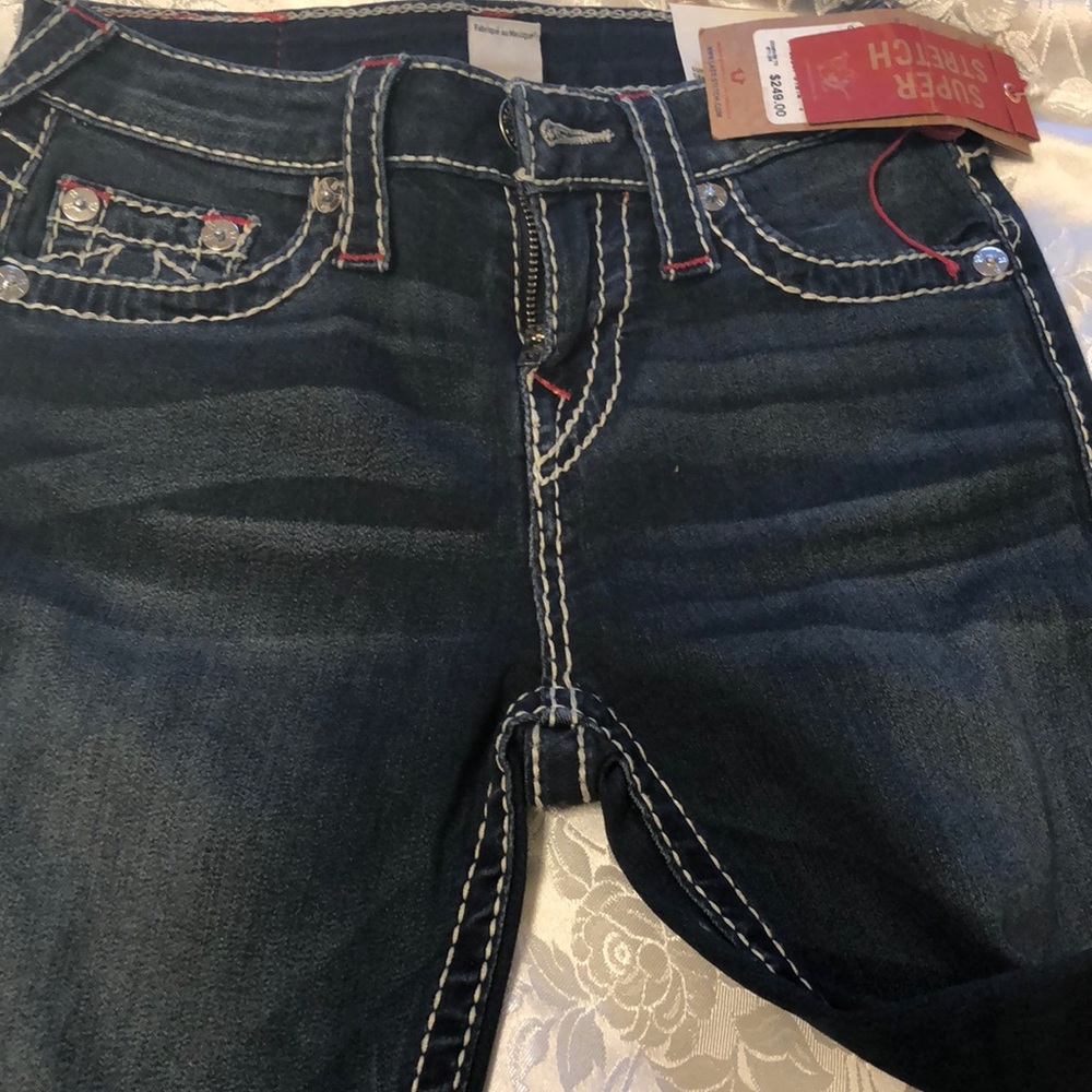 True Religion Authentic Jeans.